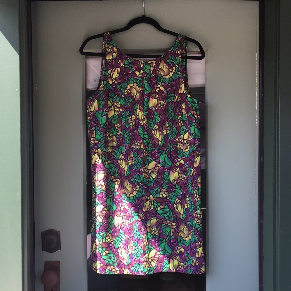 Tildon Stain Glass Tank Dress (S)